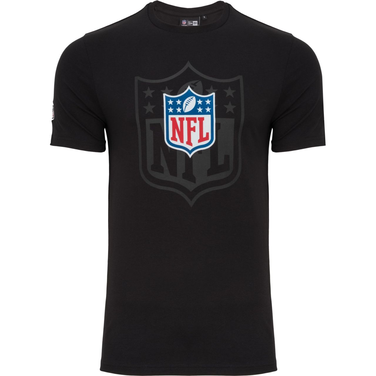 New Era Fan Shirt - NFL Shield Logo 2.0 schwarz von New Era