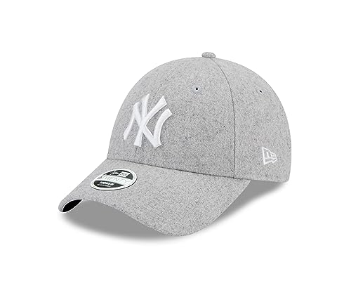 New Era Fanartikel Wolle New York Yankees Baseball Frauen Grau 9Forty Cap - One-Size von New Era