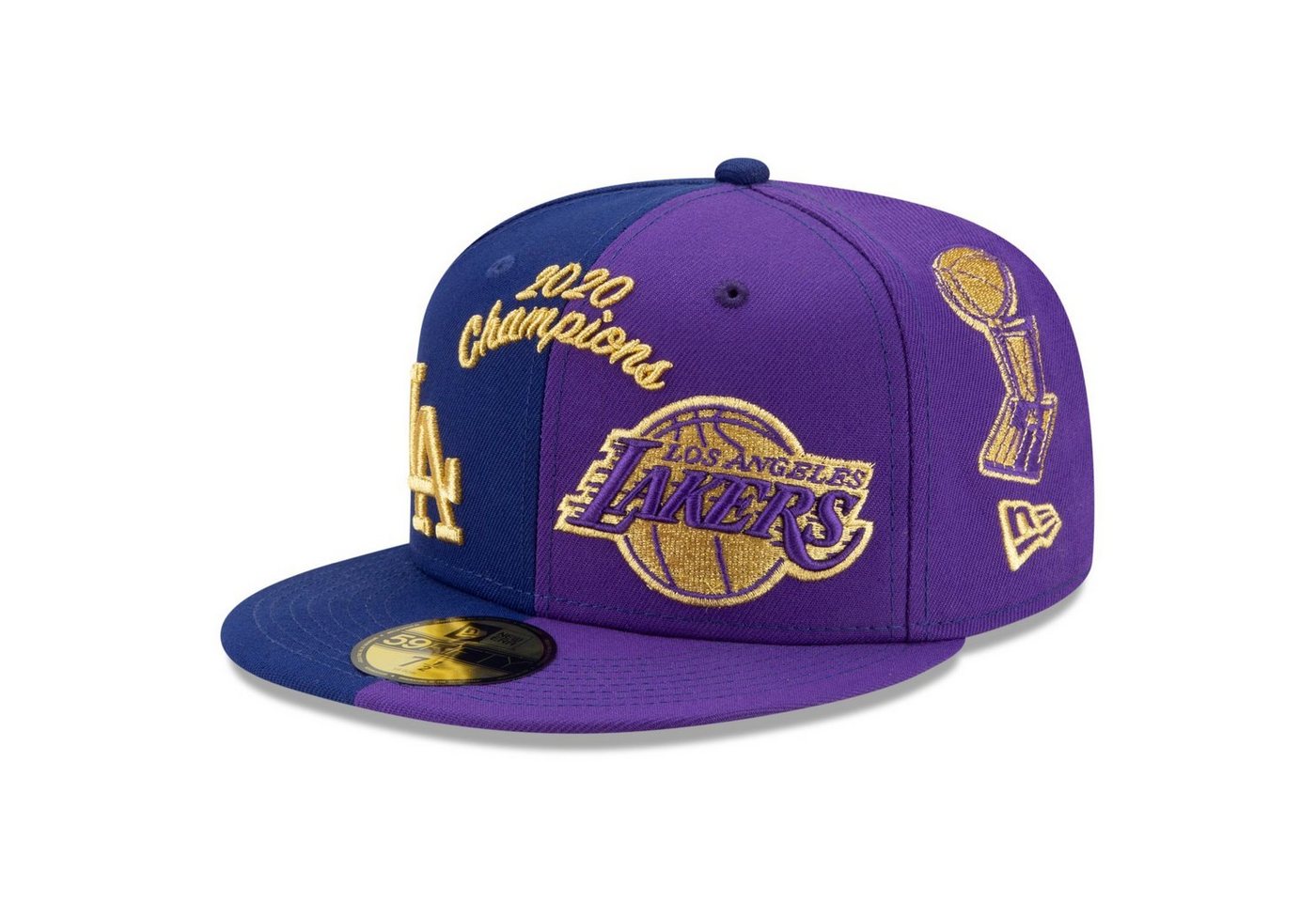 New Era Fitted Cap 59Fifty CHAMPS 2020 LA Lakers & Dodgers von New Era