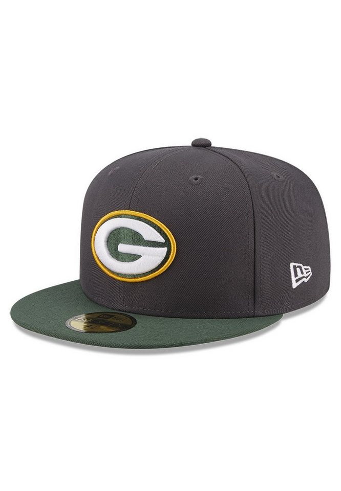 New Era Fitted Cap New Era NFL OTC 59Fifty Cap GREEN BAY PACKERS Dunkelgrau Grün von New Era