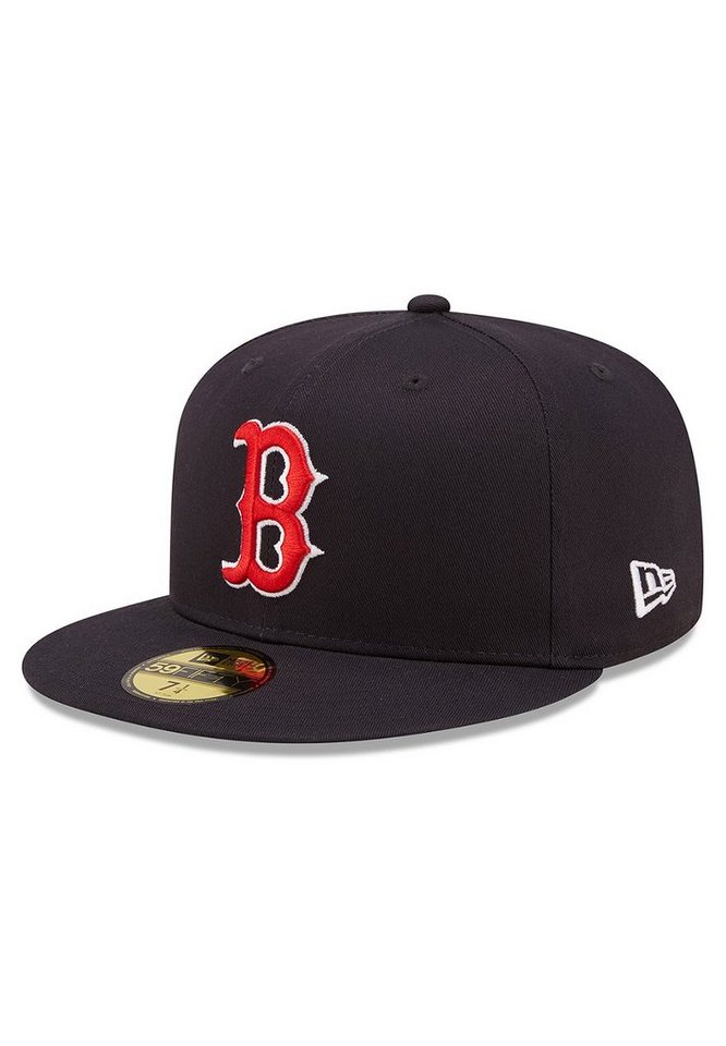 New Era Fitted Cap New Side Patch 59Fifty Cap BOSTON RED SOX Dunkelblau von New Era