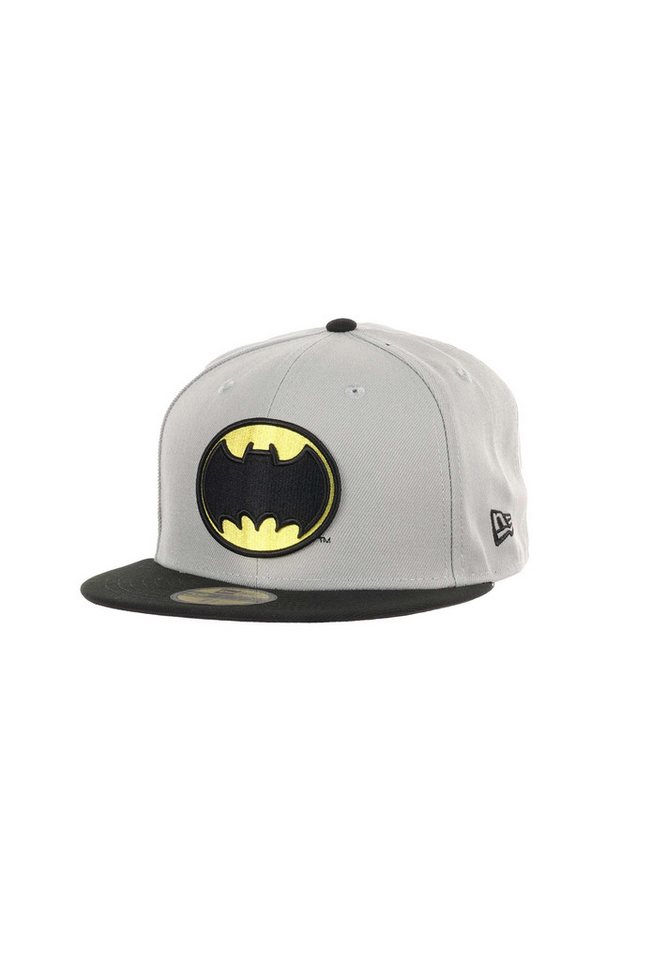 New Era Flat Cap Batman DC Two Tone Grau Schwarz 59Fifty Basecap New Era (1-St) von New Era