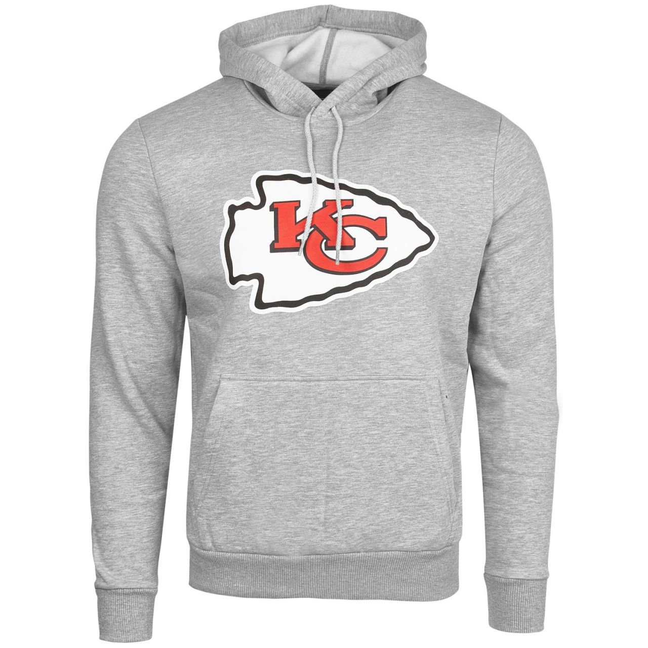 New Era Fleece Hoody - NFL Kansas City Chiefs grau von New Era