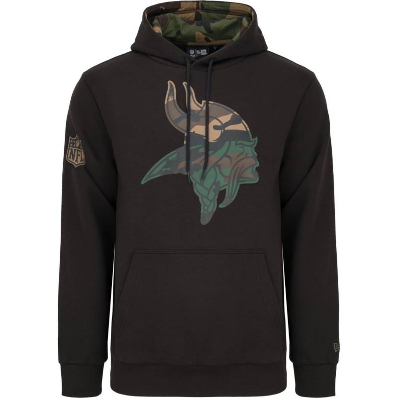 New Era Fleece Hoody - NFL Minnesota Vikings schwarz von New Era
