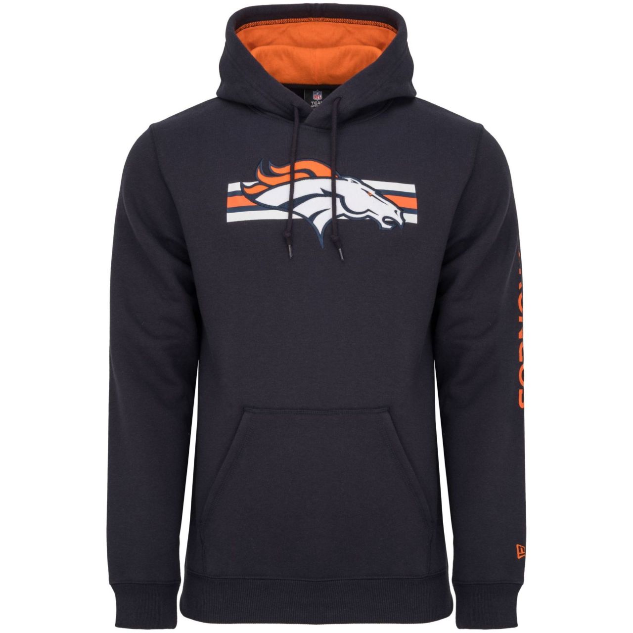 New Era Fleece Hoody - NFL SIDELINE Denver Broncos navy von New Era