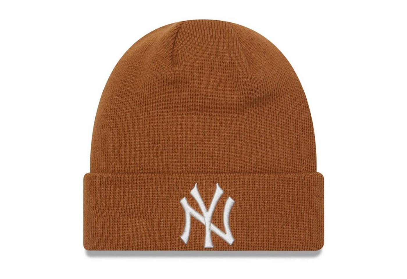 New Era Fleecemütze Beanie CUFF New York Yankees peanut von New Era