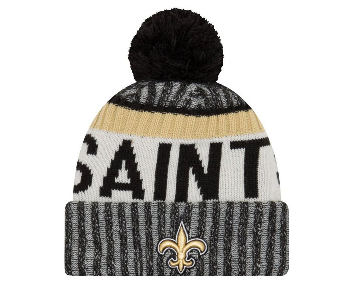 New Era Fleecemütze NFL SIDELINE Bobble New Orleans Saints von New Era