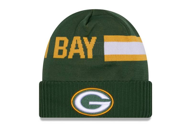 New Era Fleecemütze NFL SIDELINE Tech Knit Green Bay Packers von New Era