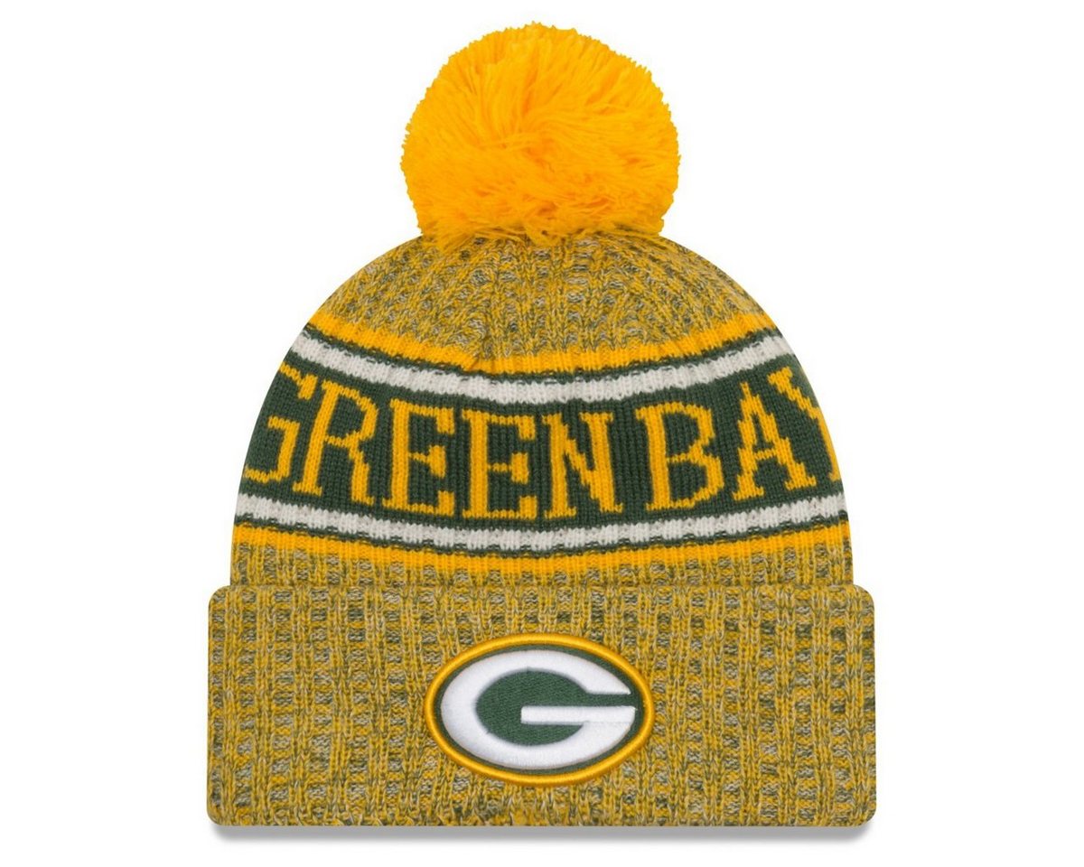 New Era Fleecemütze NFL Sideline Reverse Green Bay Packers von New Era