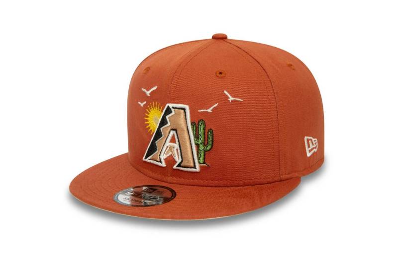 New Era Flex Cap Arizona Diamondbacks MLB Summer Icon 9FIFTY Snapback Cap - Braun von New Era