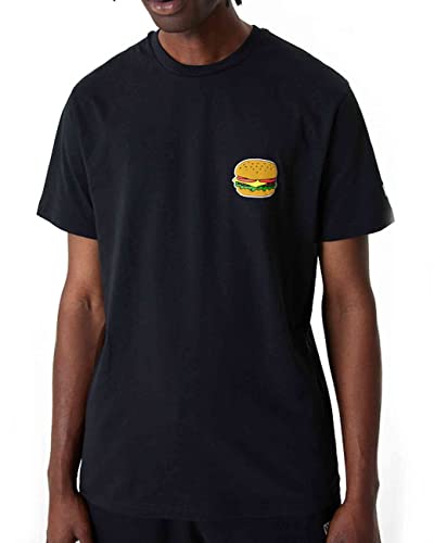 New Era - Food Graphic T-Shirt Farbe Schwarz, Größe XL von New Era