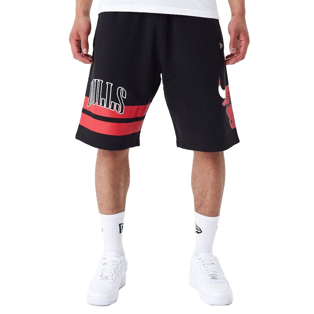 New Era French Terry Shorts - NBA Chicago Bulls von New Era