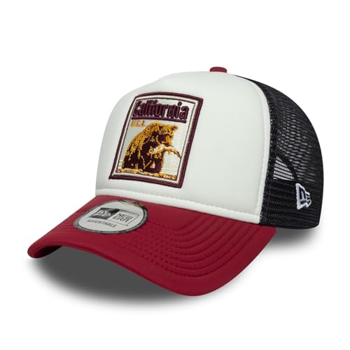 New Era Graphic Patch Trucker Adjustable Cap NE Logo Mehrfarbig, Size:OneSize von New Era