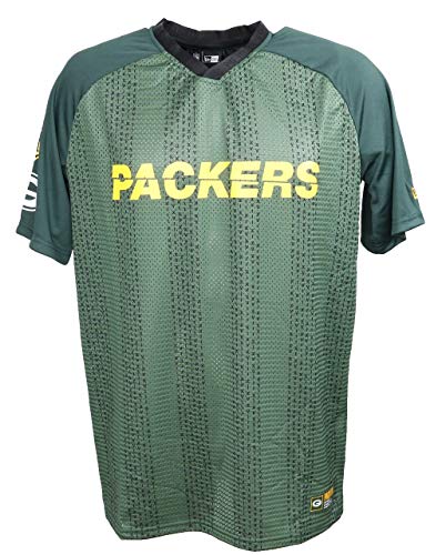 New Era Green Bay Packers T Shirt NFL American Football Sommer Green - L von New Era