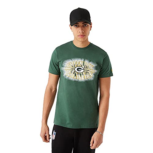 New Era Green Bay Packers T-Shirt NFL Trikot Jersey American Football Fanshirt Team Logo grün - XXL von New Era