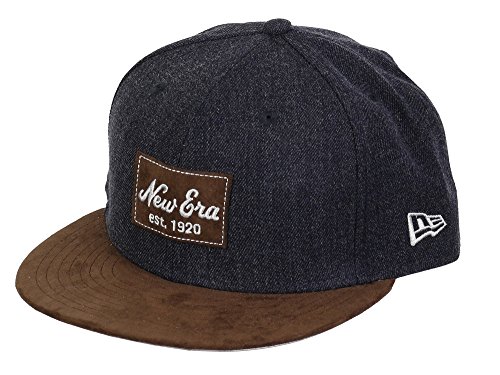 New Era Heather Suede Brown Wild Leather 59Fifty Basecap - 7 3/8-59cm (L) von New Era