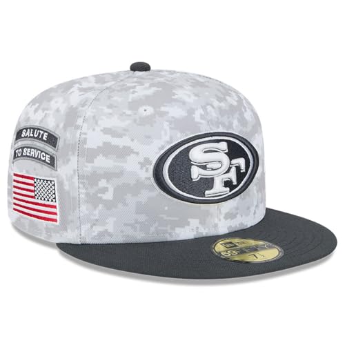 New Era Herren Arctic Camo/Graphite San Francisco 49ers 2024 Salute to Service 59FIFTY Fitted Hat New Era Herren Arctic Camo/Graphite San Francisco 49ers 2024 Salute to Service 59FIFTY Fitted Hat von New Era