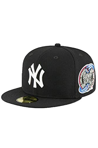 New Era Herren Mütze New York Yankees 2000 World Series 59Fifty Subway Serie, enganliegend, für Erwachsene, Marineblau, navy, 58 EU von New Era