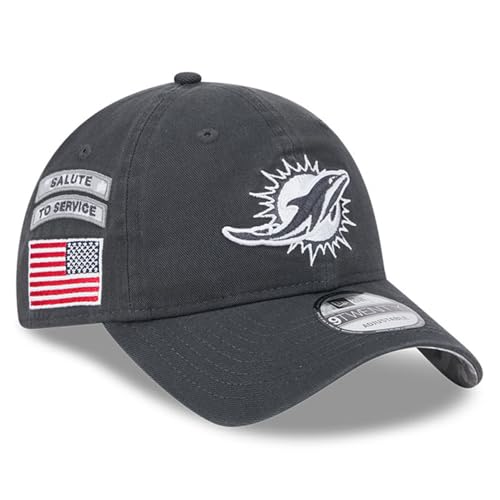 New Era Herren NFL 2024 Salute to Service 9TWENTY verstellbare Mütze von New Era