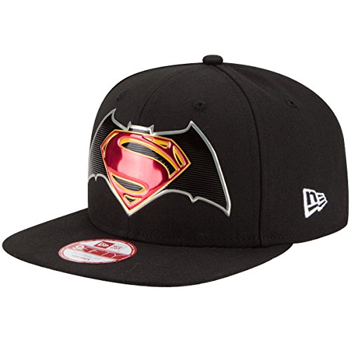 New Era 9Fifty Snapback Cap - Batman v Superman schwarz S/M von New Era