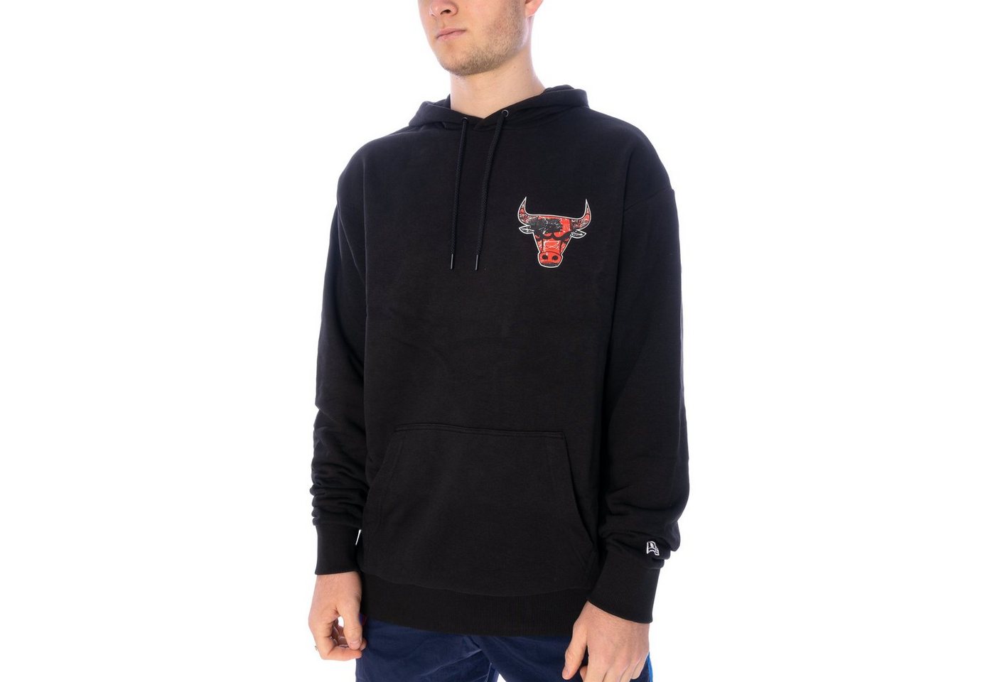 New Era Hoodie Hoodie New Era Infill Team Logo Chicago Bulls (1-tlg) Kängurutasche von New Era