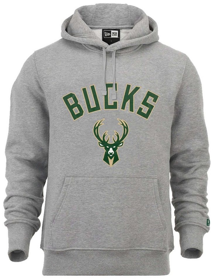 New Era Hoodie NBA Milwaukee Bucks Team Logo von New Era