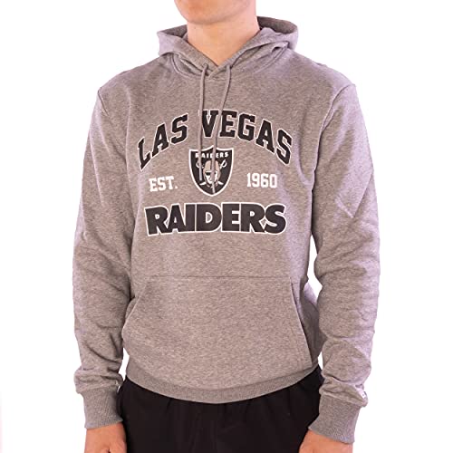 New Era Hoodie - NFL MBA MLB - Kapuzenpullover - Football Basketball Baseball - Limited Edition (Las Vegas Raiders Light/Grey, S, s) von New Era