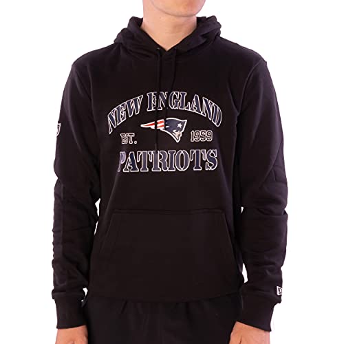 New Era Hoodie - NFL MBA MLB - Kapuzenpullover - Football Basketball Baseball - Limited Edition (New England Patriots Black, L, l) von New Era