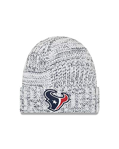 New Era Houston Texans Beanie Knit Women - NFL 2019 On Field - Blue/White - One-Size von New Era