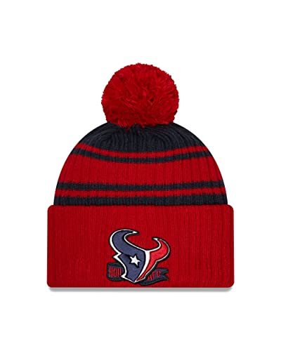 New Era Houston Texans NFL 2022 Sideline Sport Knit Red Blue Beanie - One-Size von New Era