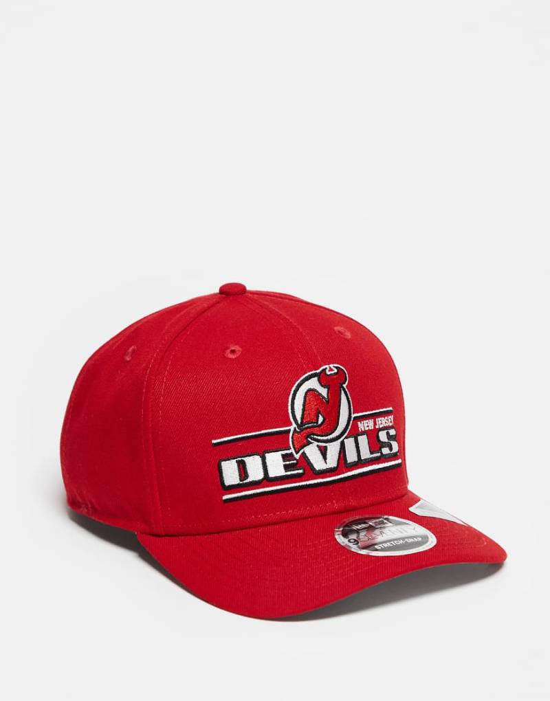 New Era - Jersey Devils 9seventy - Kappe in Rot von New Era