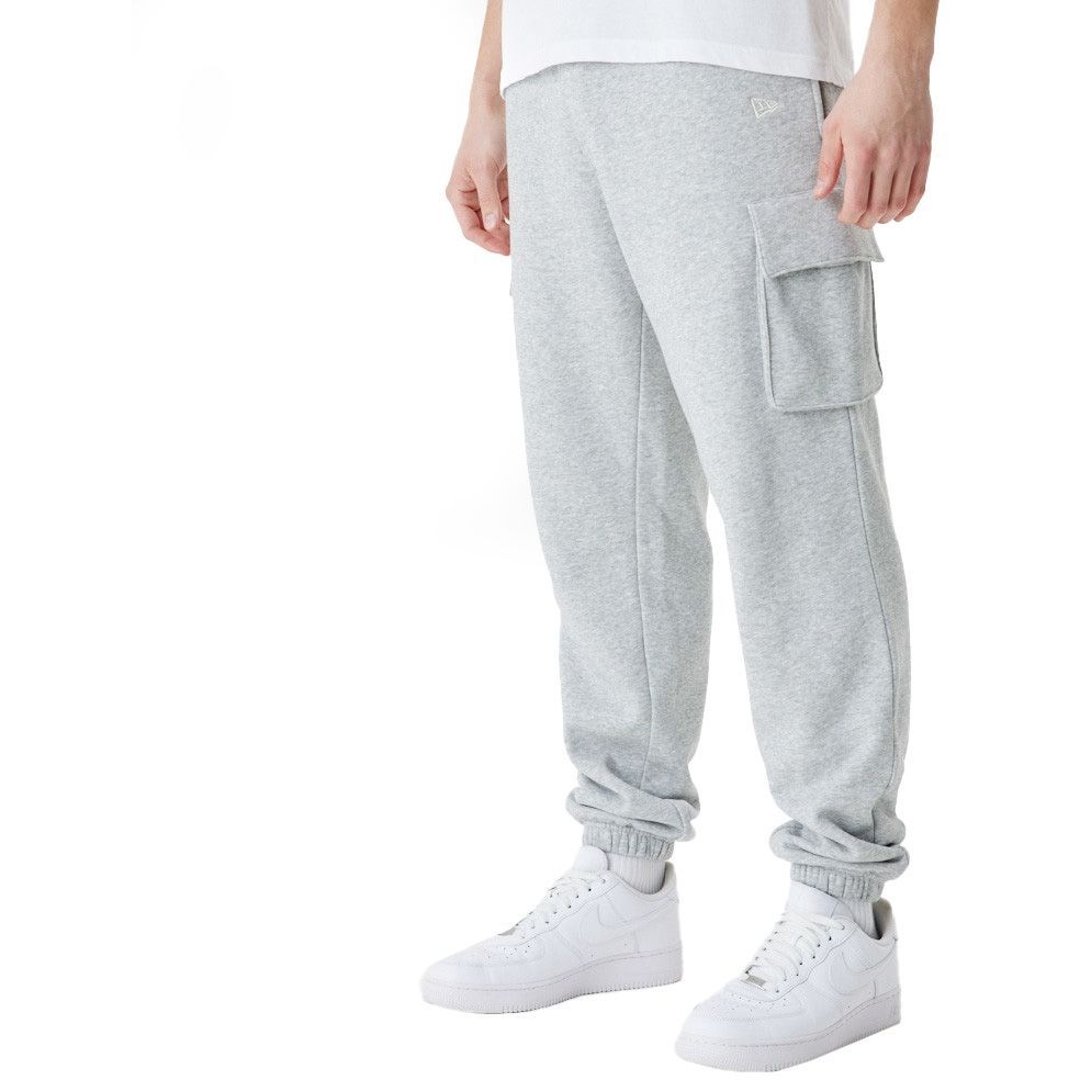 New Era Jogger CARGO Sweatpants - heather grey von New Era