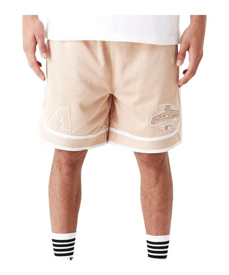 New Era Jogginghose New Era Arizona Diamondbacks Mesh Short Beige von New Era