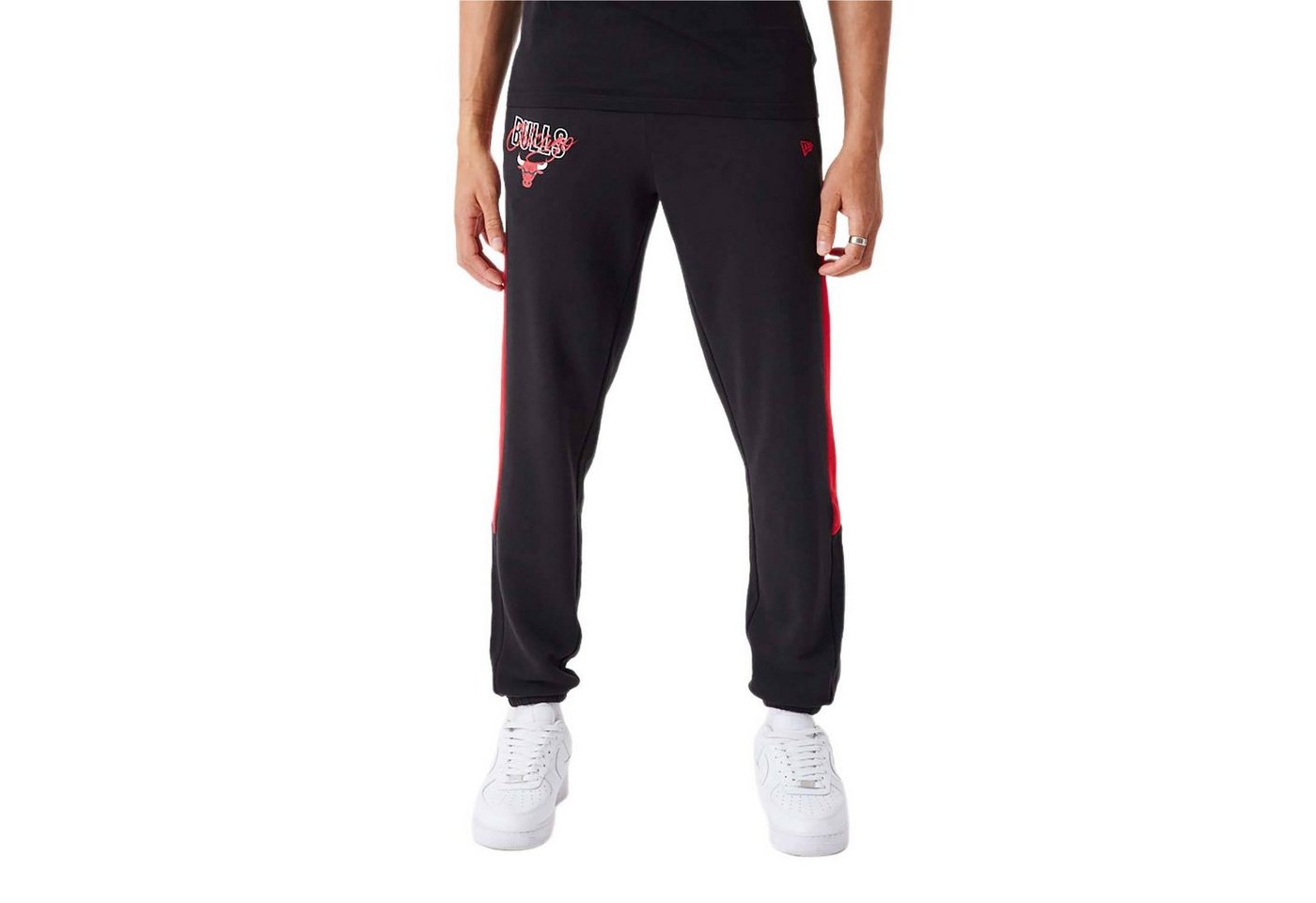 New Era Jogginghose Hose New Era Script Jogger Chibul, G L, F black / red New Era Jogginghose Hose New Era Script Jogger Chibul, G L, F black / red von New Era