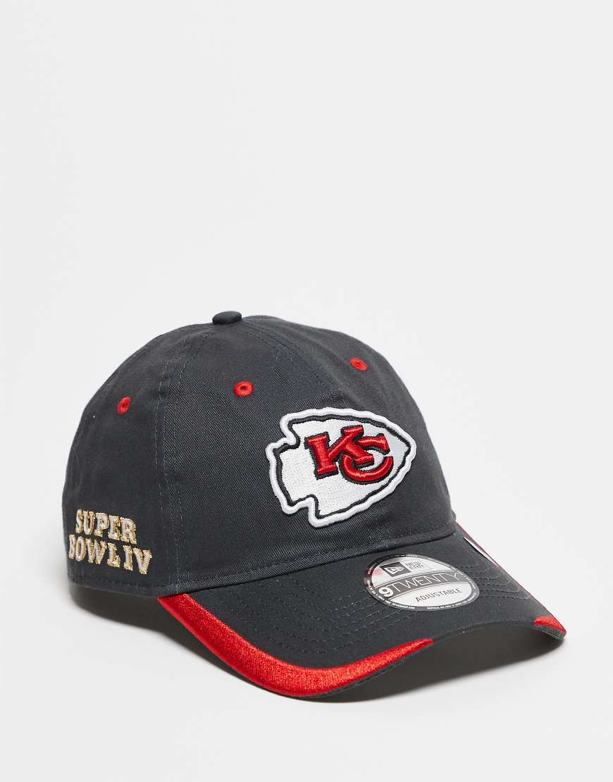 New Era - Kansas City Chiefs 9twenty - Unstrukturierte Kappe in Grau von New Era