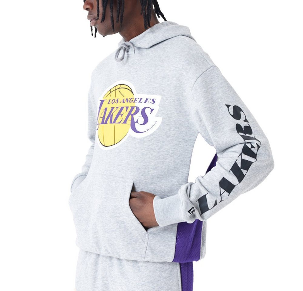 New Era Kapuzenpullover Oversized PANEL Los Angeles Lakers von New Era
