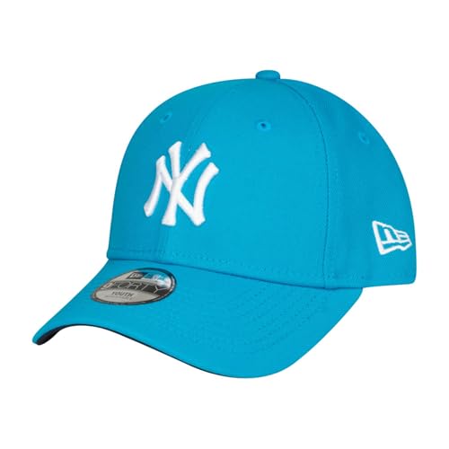 New Era Kids Caps - Kinder Caps - Kinder Kappe - Kinder Mütze - Baseball Caps - MLB - NFL - NBA - Bulls - Yankees - Seahawks - Patriots - Chiefs (New York Yankees türkis, Youth) von New Era