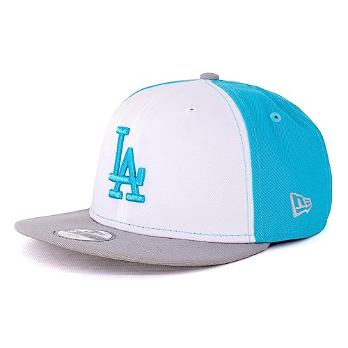 New Era Kids Caps - Kinder Kappe - Baseball Cap - 9FIFTY Snapback - NFL - MLB - NBA (Los Angeles Dodgers Light Blue), Einheitsgröße von New Era