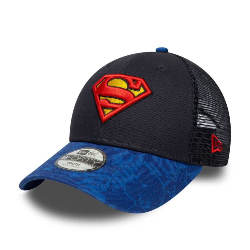 New Era Kinder 9Forty Trucker Mesh Cap - SUPERMAN von New Era