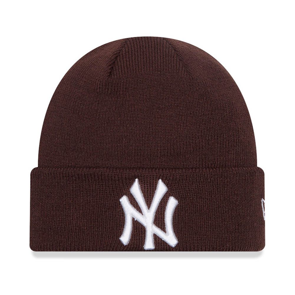 New Era Kinder Beanie Wintermütze - New York Yankees braun von New Era
