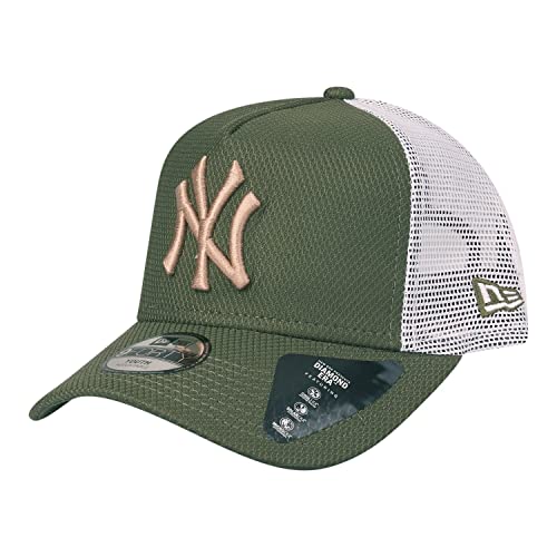 New Era Kinder Cap - Diamond Trucker NY Yankees Oliv Child von New Era