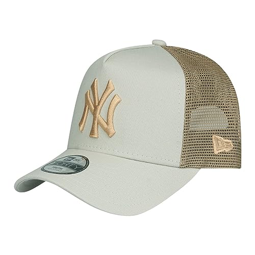 New Era Kinder Trucker Cap - New York Yankees Stone - Child von New Era