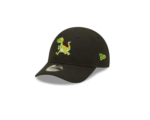 New Era Kinderkappe Junge Mädchen Basecap Dinosaurier Cap Klettverschluss verstellbar schwarz - Toddler von New Era