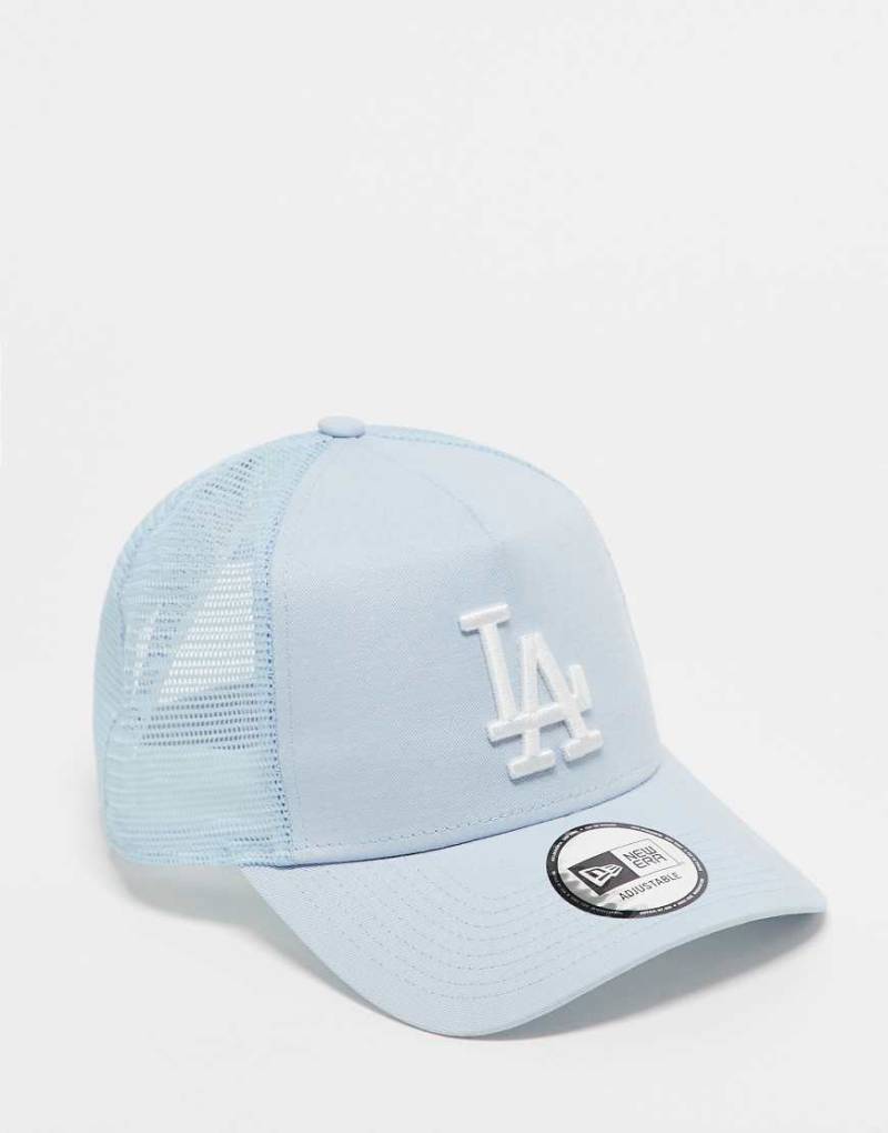 New Era - LA Dodgers - Trucker-Kappe in Blassblau von New Era