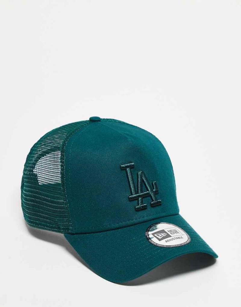 New Era - LA Dodgers - Trucker-Kappe in Petrol-Grün New Era - LA Dodgers - Trucker-Kappe in Petrol-Grün von New Era