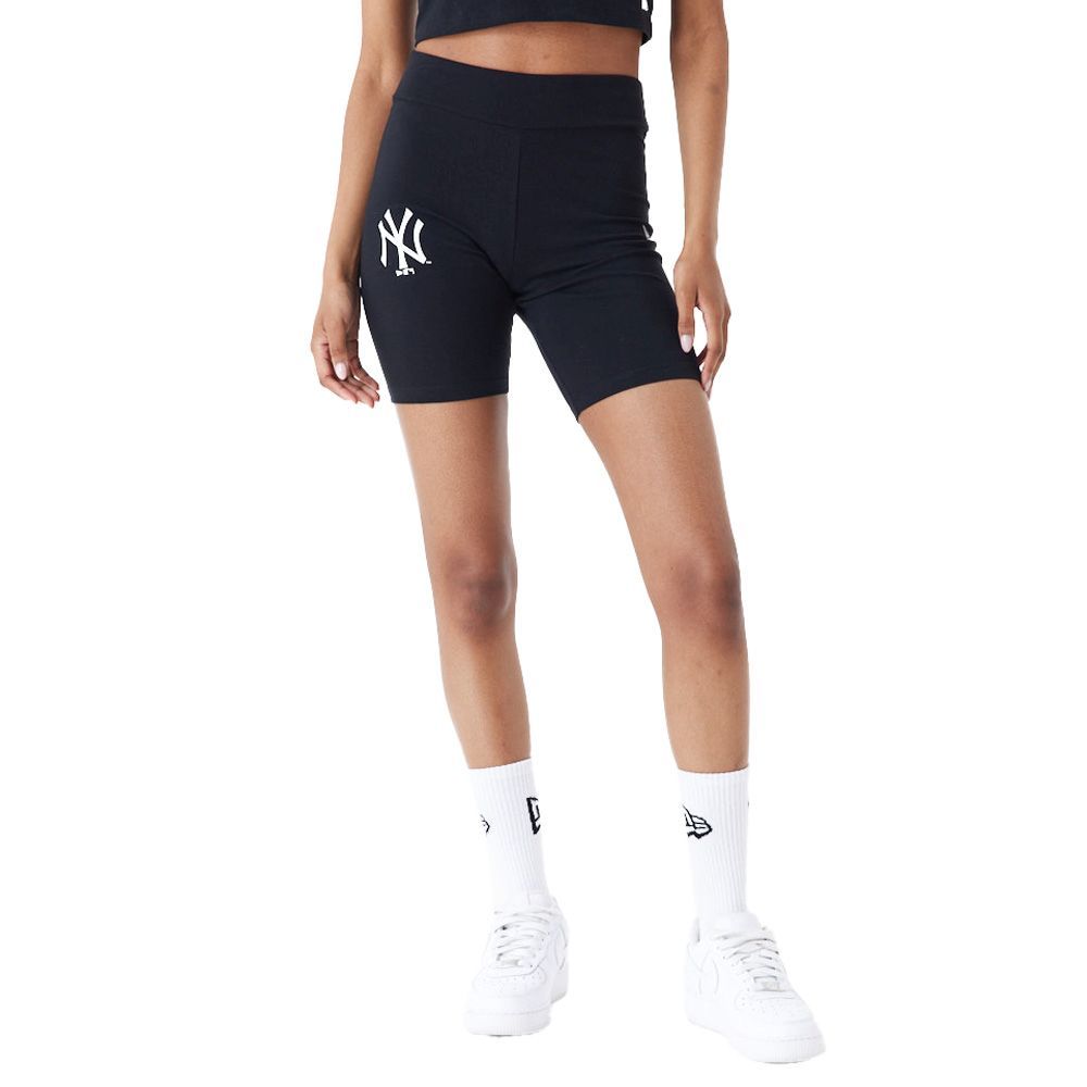 New Era Ladies Cycling Shorts New York Yankees schwarz von New Era