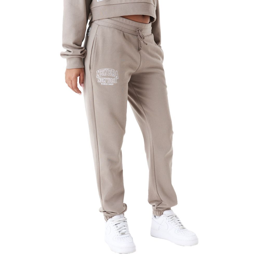 New Era Ladies Jogger Sweatpants ash brown von New Era