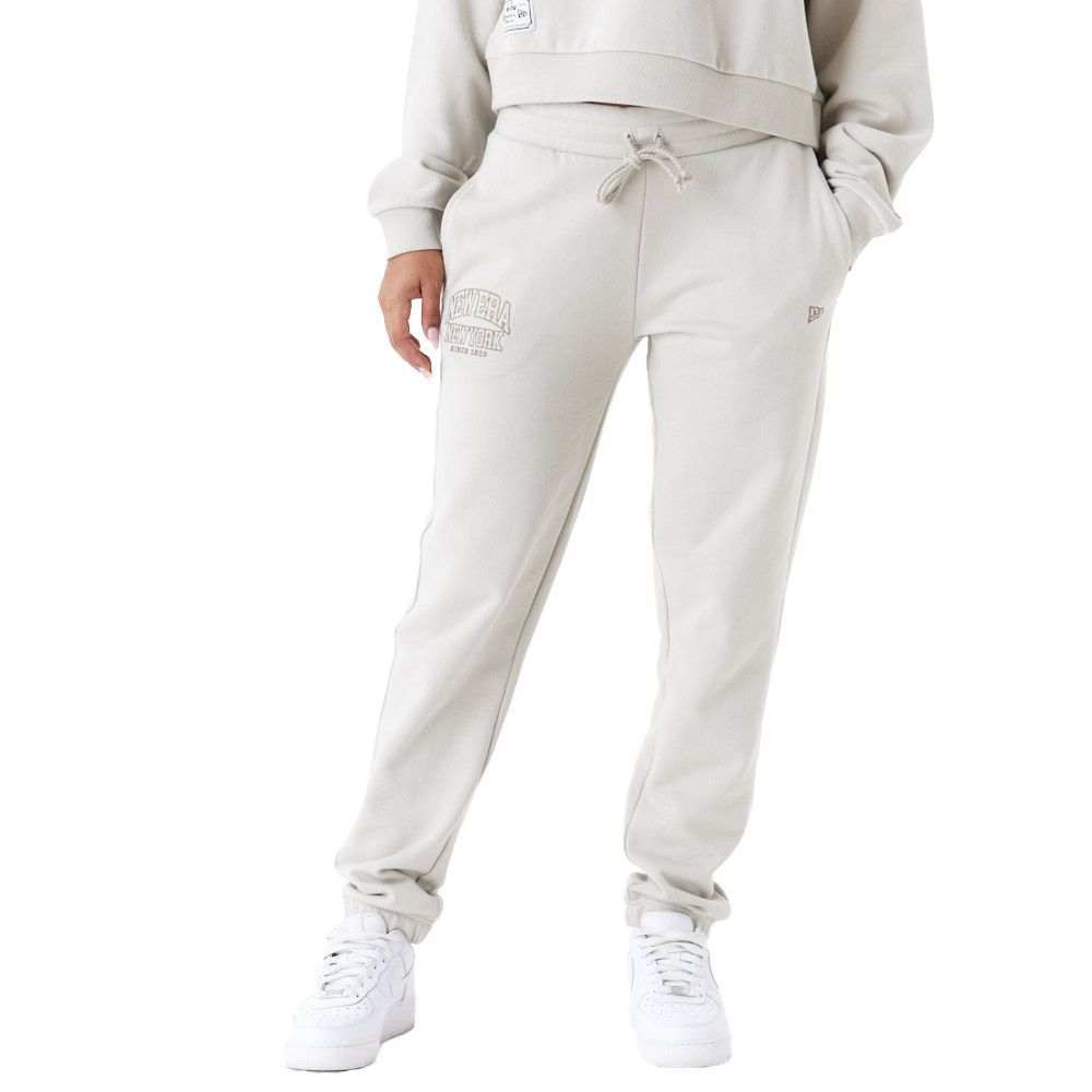 New Era Ladies Jogger Sweatpants stone beige von New Era