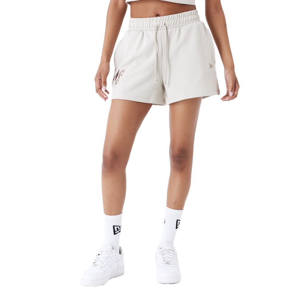 New Era Ladies Sweat Shorts stone beige von New Era