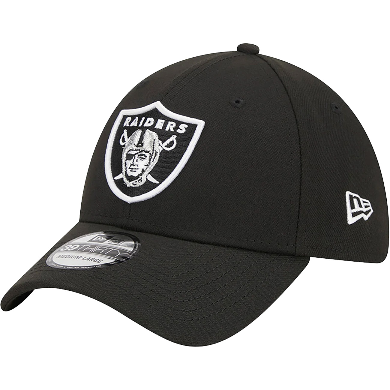 New Era Las Vegas Raiders NFL Team Logo 39THIRTY Stretch Fit Cap von New Era